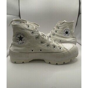 Converse Chuck Taylor All Star Lugged High White Platform Y2K 90s Women’s 7.5